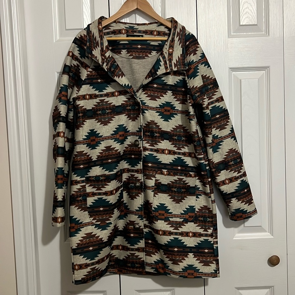 Sterling Kreek w/buffalo coin buttons western coat